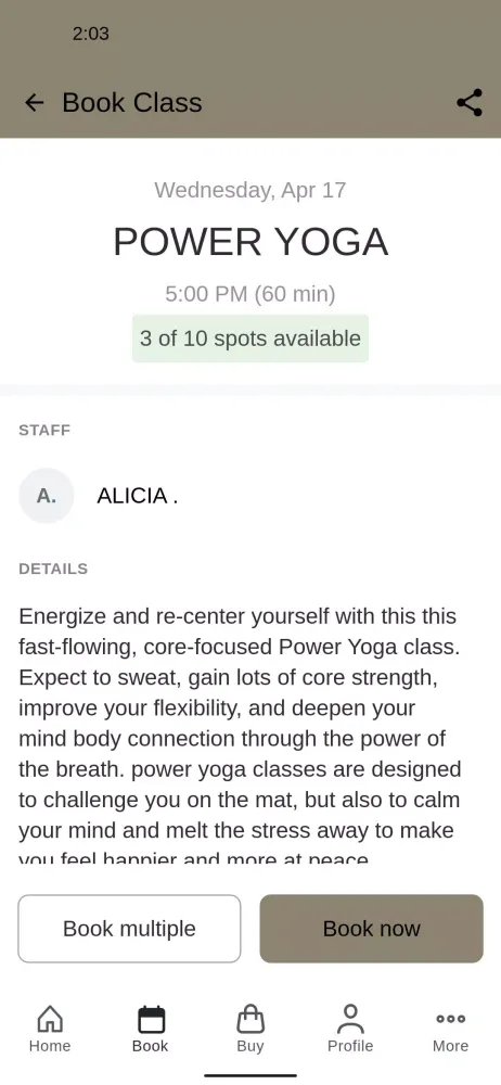 Samadhi Wellness Screenshots