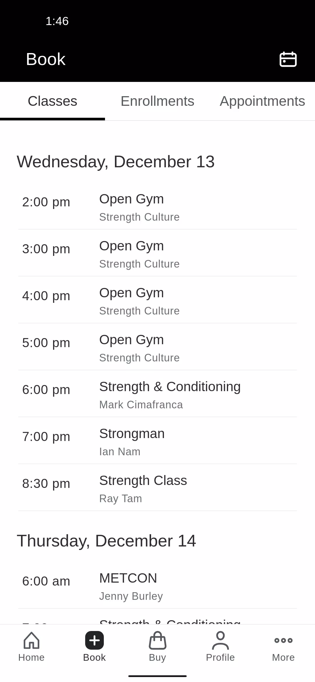 Strength Culture Screenshots