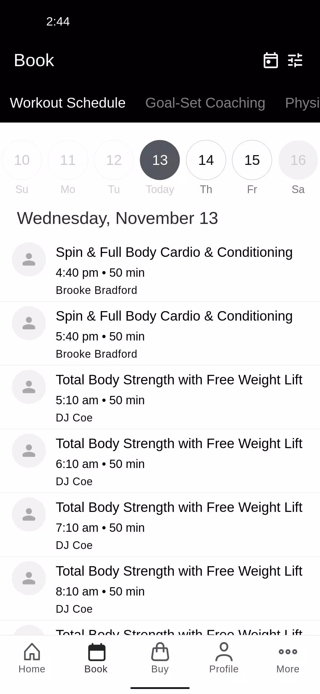 The Body Games Center Screenshots