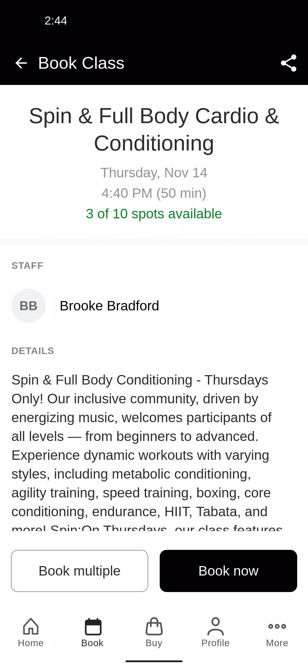 The Body Games Center Screenshots