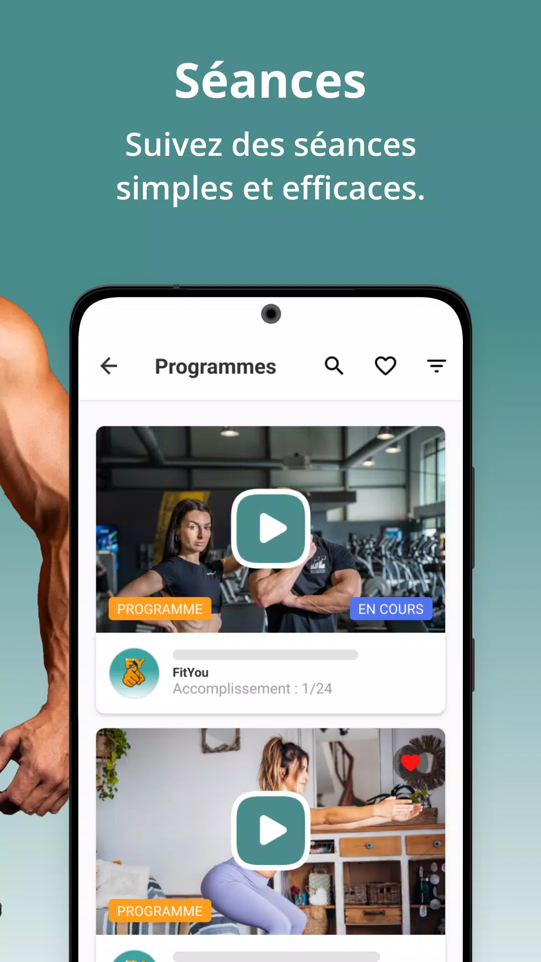 FitYou - Fitness, Nutrition應用截圖