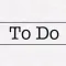 Minimalist To Do List