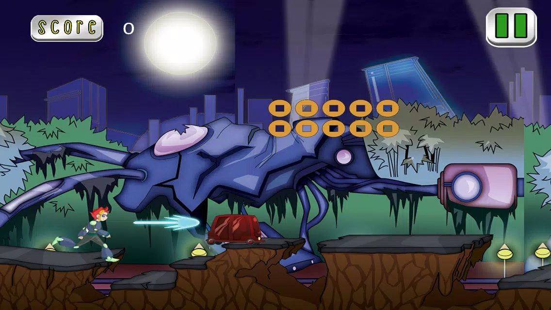 Cyber Ninja Run Free Screenshots