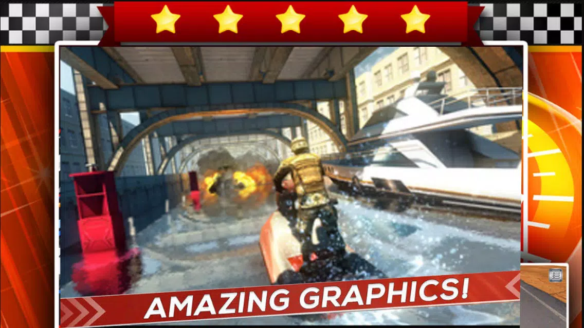Crazy Jetski Shoot and Racing Screenshots