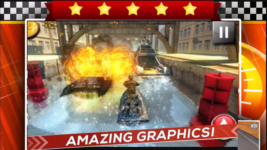 Crazy Jetski Shoot and Racing Screenshots