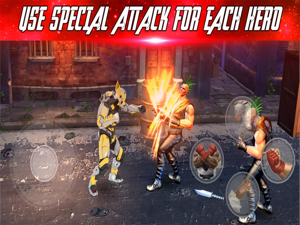 Flying Iron Robot City Rescue iPad  Screenshots