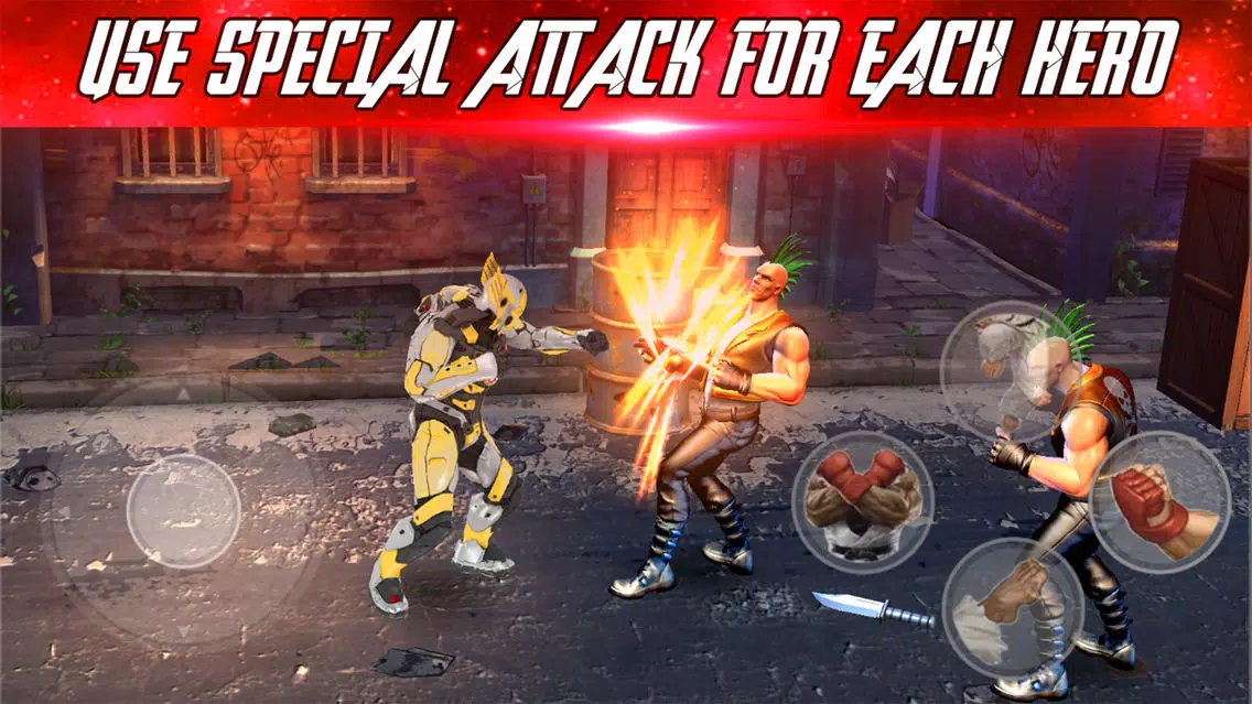Flying Iron Robot City Rescue Screenshots