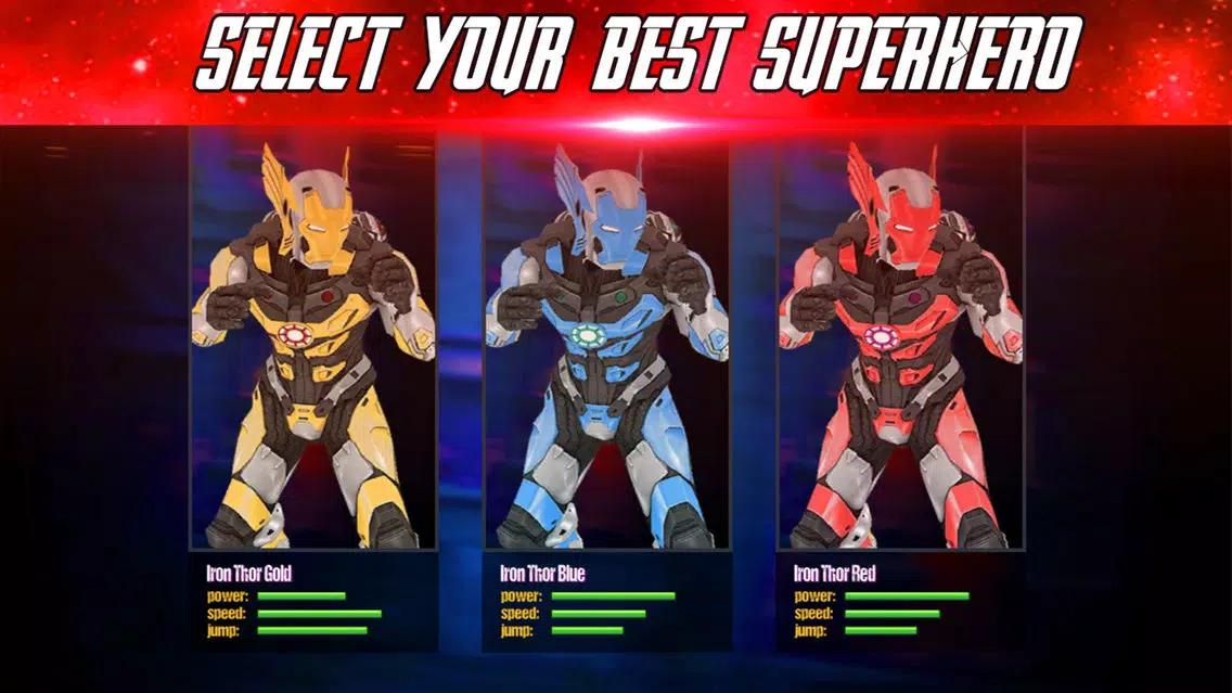 Flying Iron Robot City Rescue Screenshots