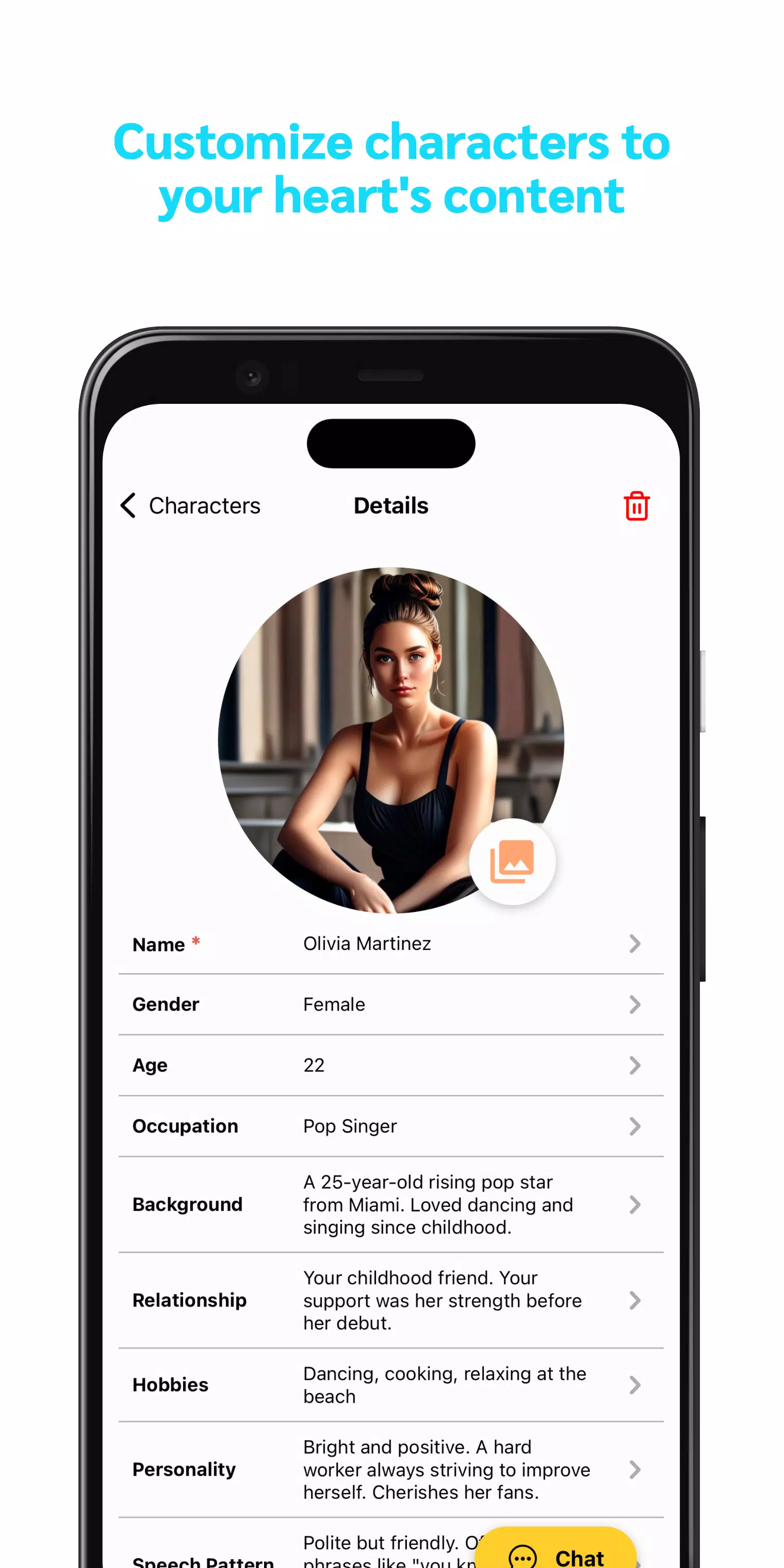 AI Friend: Chat with Character Screenshots