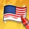 Flag Paint: Color by Country