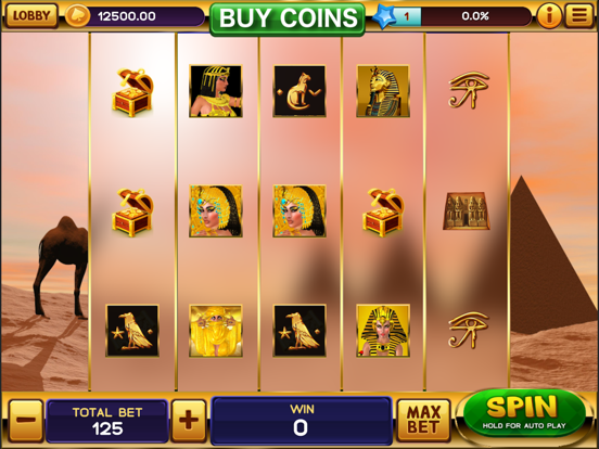 Egypt Slots - Lady Pharaoh iPad Screenshots