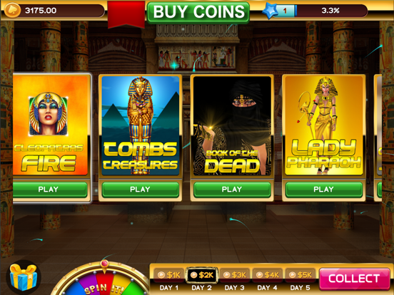Egypt Slots - Lady Pharaoh iPad Screenshots