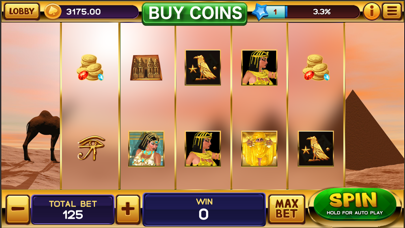 Egypt Slots - Lady Pharaoh Screenshots