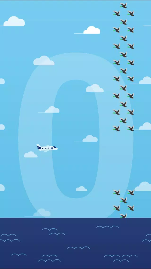 Flappy Plane - Avoid the ducks Screenshots
