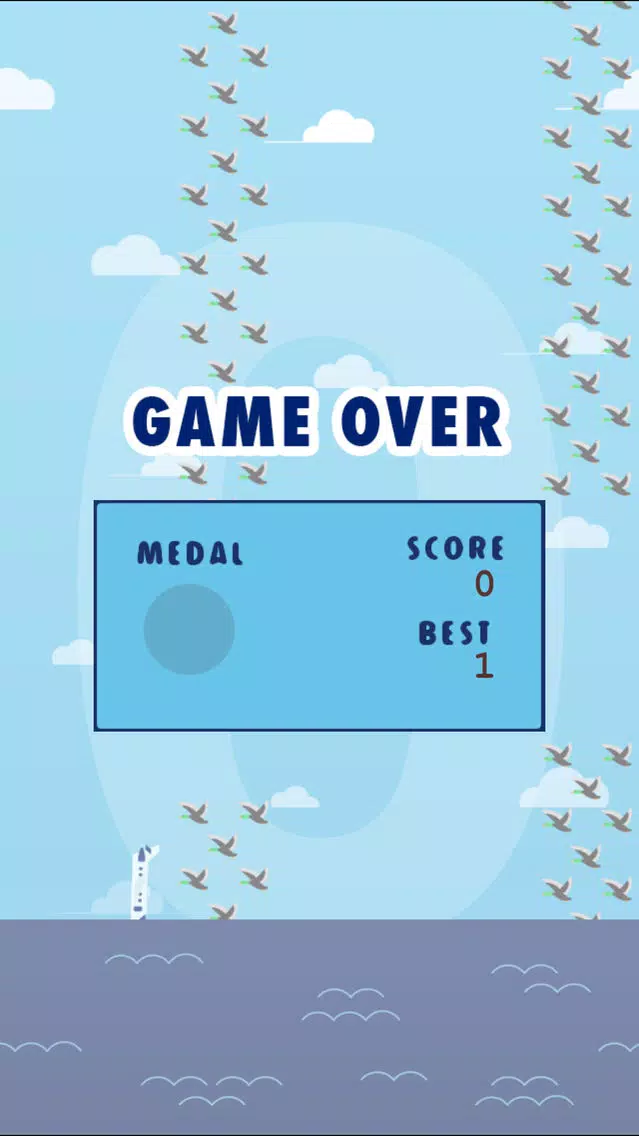 Flappy Plane - Avoid the ducks Screenshots