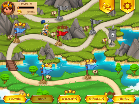 Royal Revolt! iPad 应用截图
