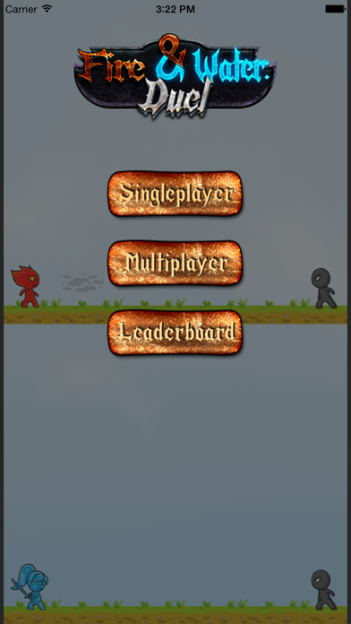 Ảnh chụp màn hình của Fireboy and Watergirl: Duel - Addicting Multiplayer Shooting Game