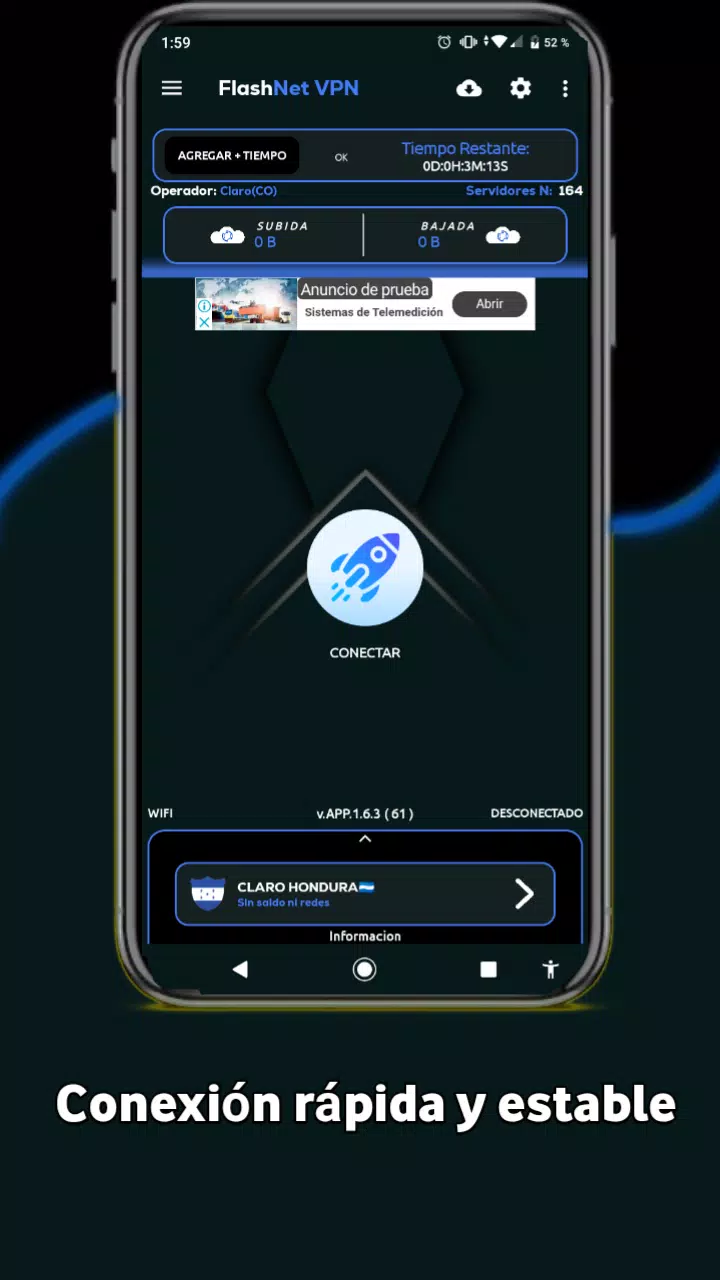 FlashNet VPN Screenshots