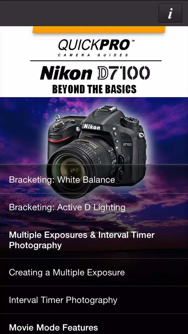 Nikon D7100 Beyond the Basics by QuickPro HD Screenshots