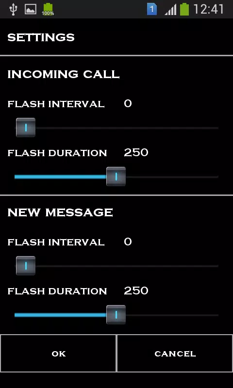 flash alert on call Screenshots