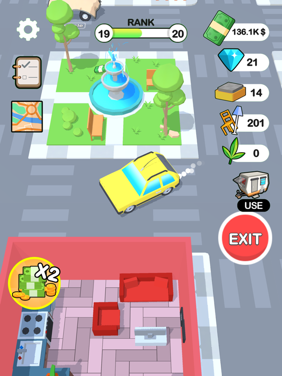 Capturas de pantalla de Theft City iPad 