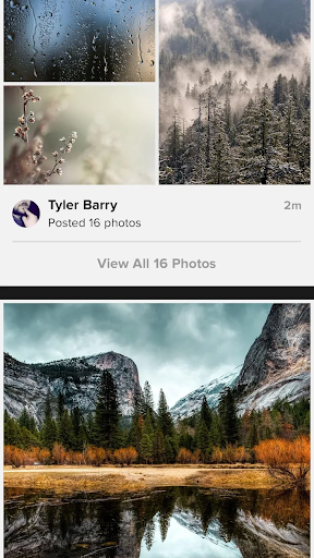 Tangkapan layar Flickr