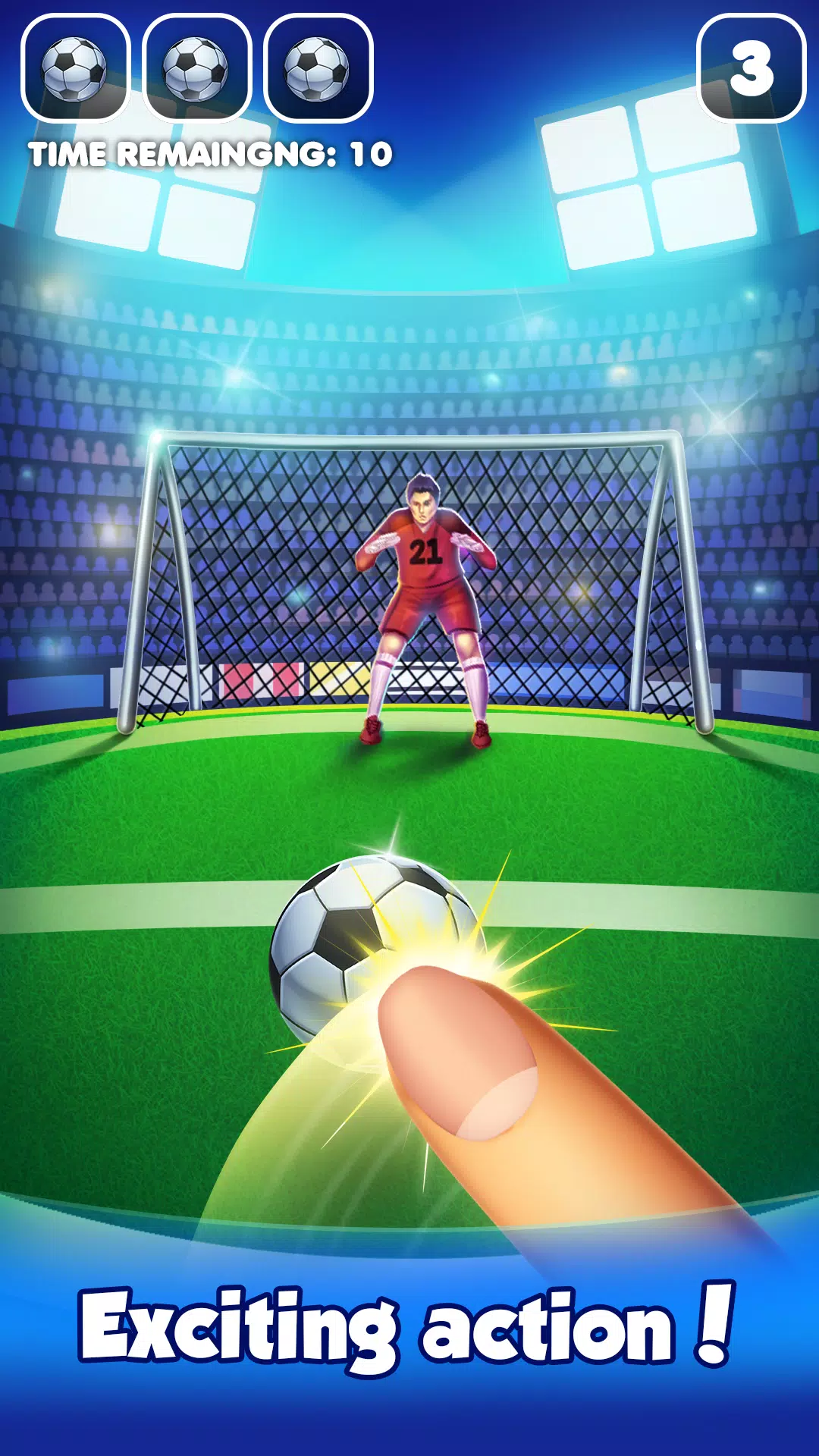 Flick Football : Soccer Game Screenshots