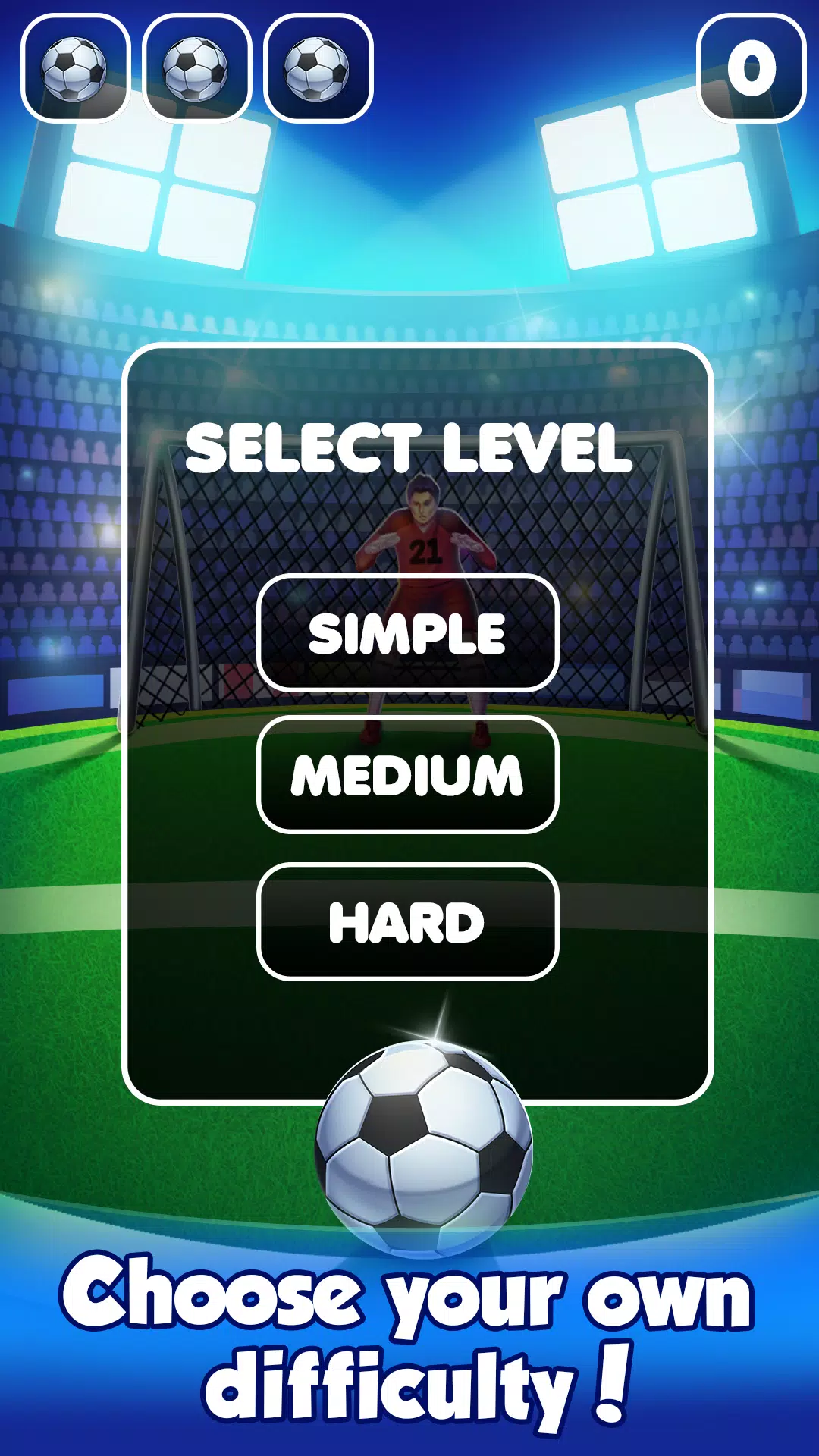 Flick Football : Soccer Game Screenshots