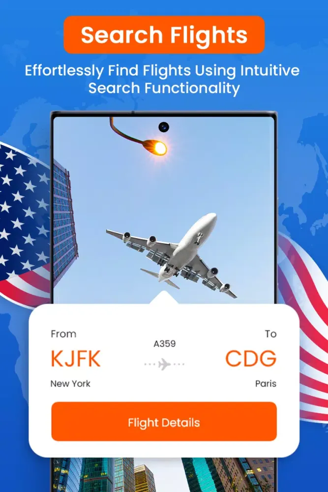 USA Flight Tracker: Monitoring Screenshots