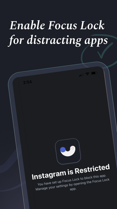 Focus Lock: Block Apps & Focus Screenshots
