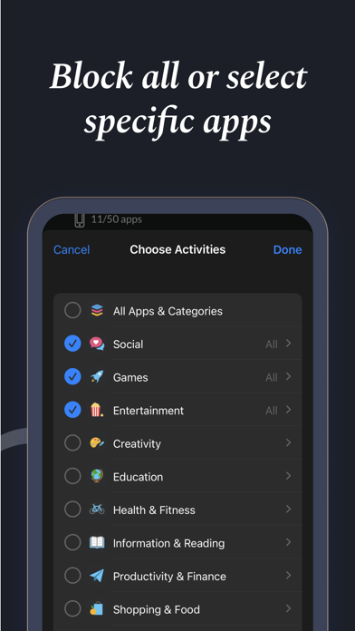 Focus Lock: Block Apps & Focus Screenshots