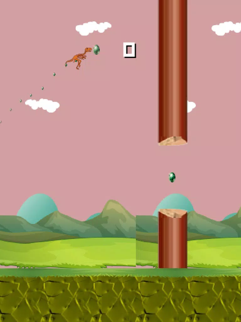 Flooky Dinos - A skeleton expedition in the wildfire jungle iPad 應用截圖
