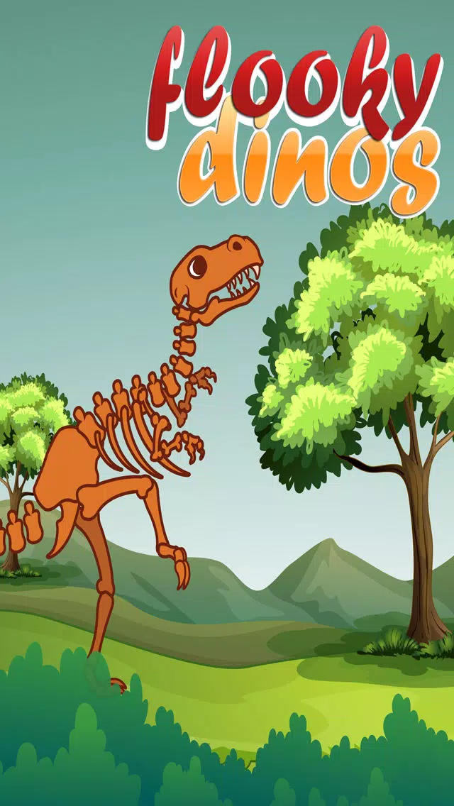 Flooky Dinos - A skeleton expedition in the wildfire jungle應用截圖