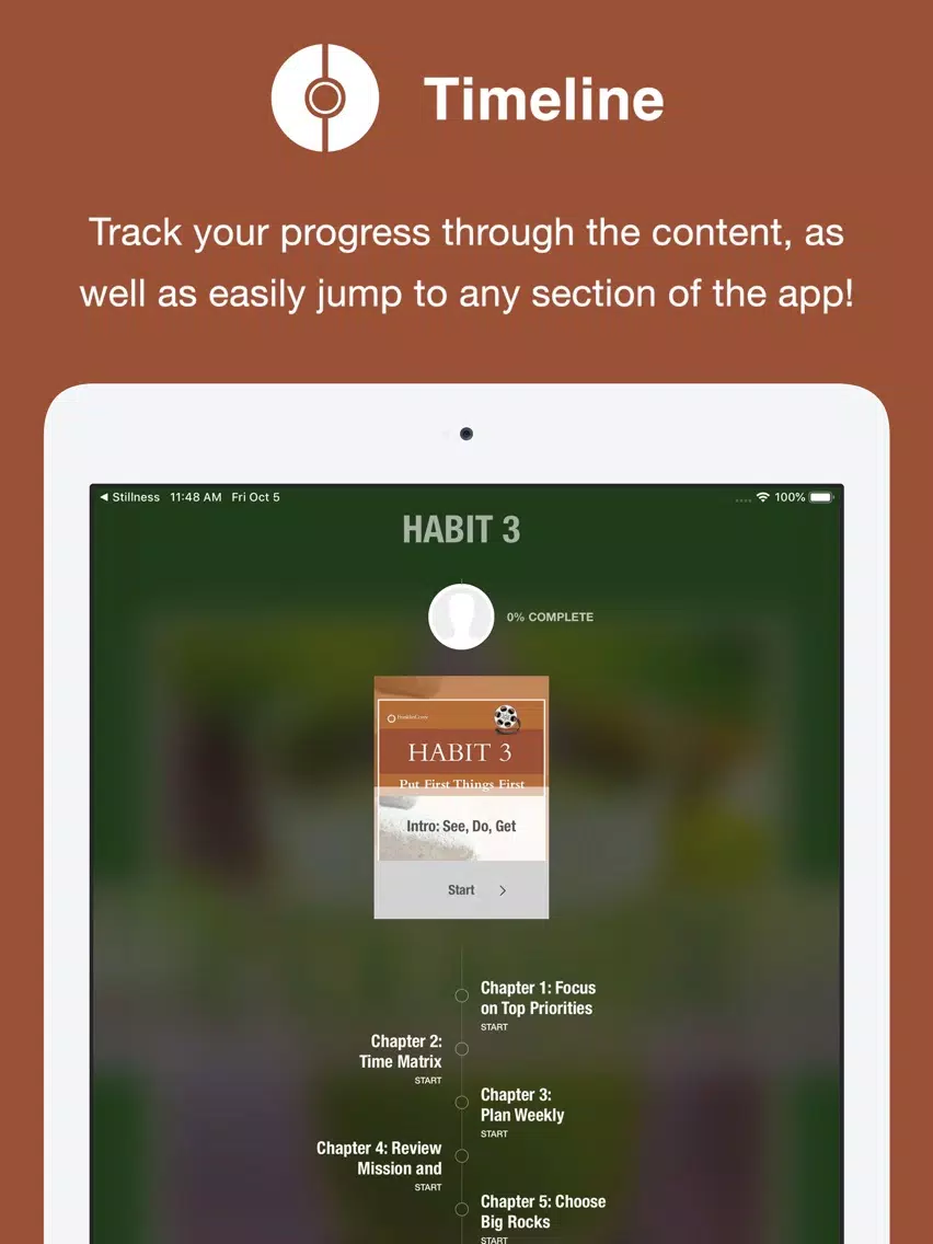 Habit 3 (with Video) iPad Screenshots