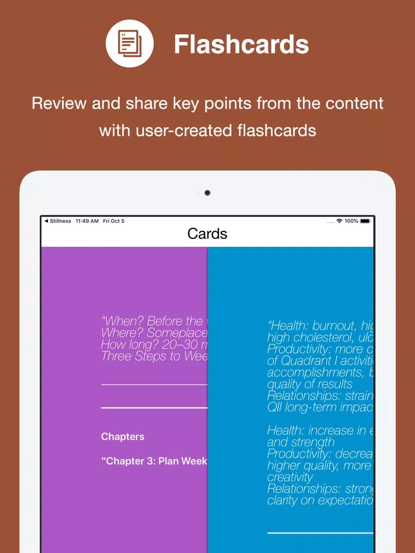 Habit 3 (with Video) iPad Screenshots