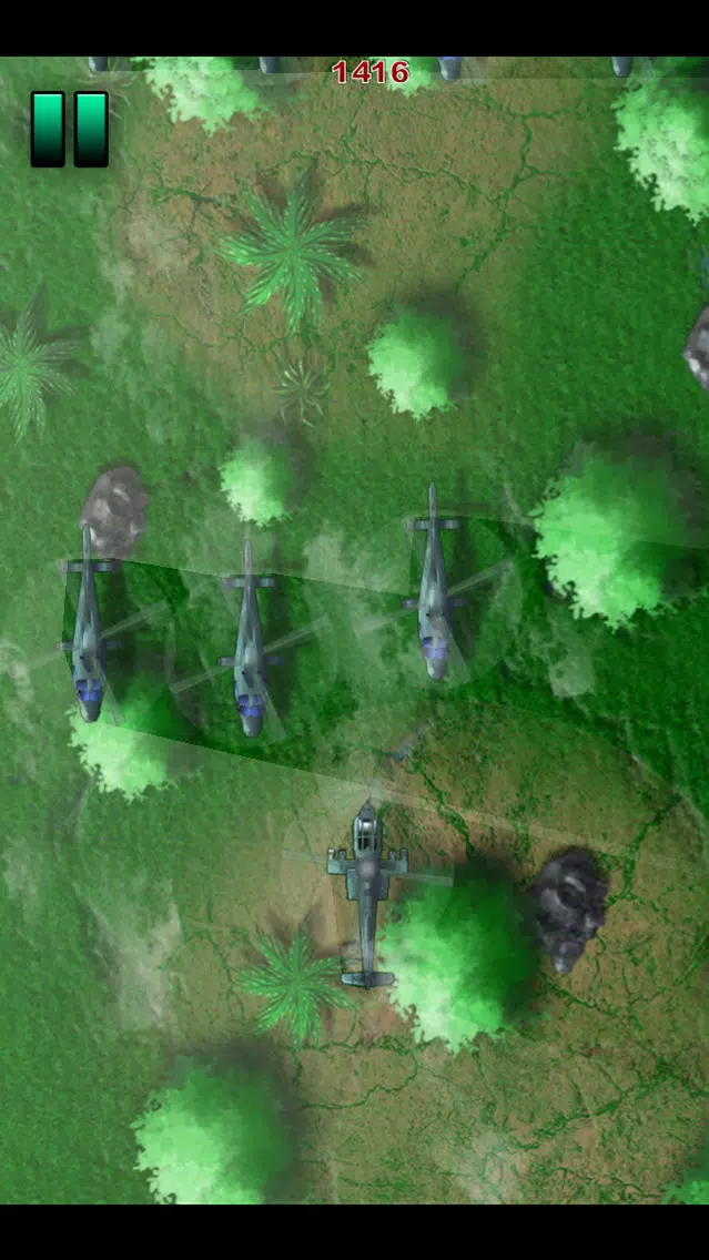 Zrzuty ekranu Ace Choppers - Free Apache Helicopter World War Game