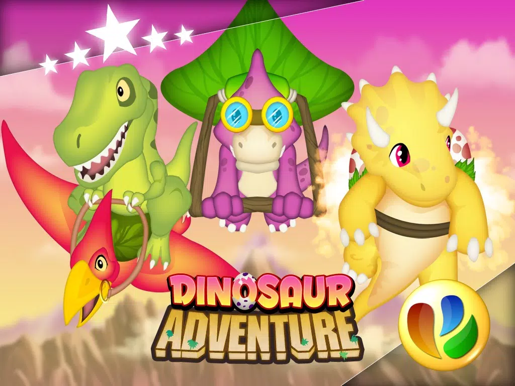صور Dinosaur Adventure – Free Fun Dino Game iPad 