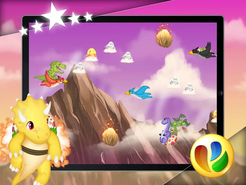 صور Dinosaur Adventure – Free Fun Dino Game iPad 