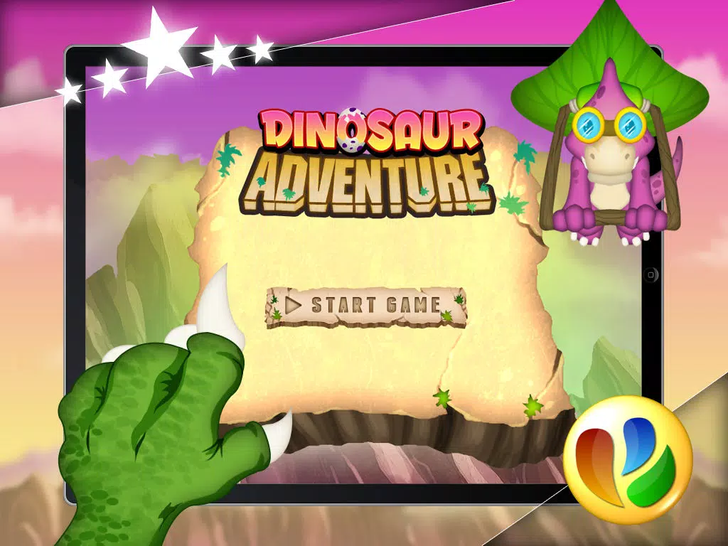 صور Dinosaur Adventure – Free Fun Dino Game iPad 