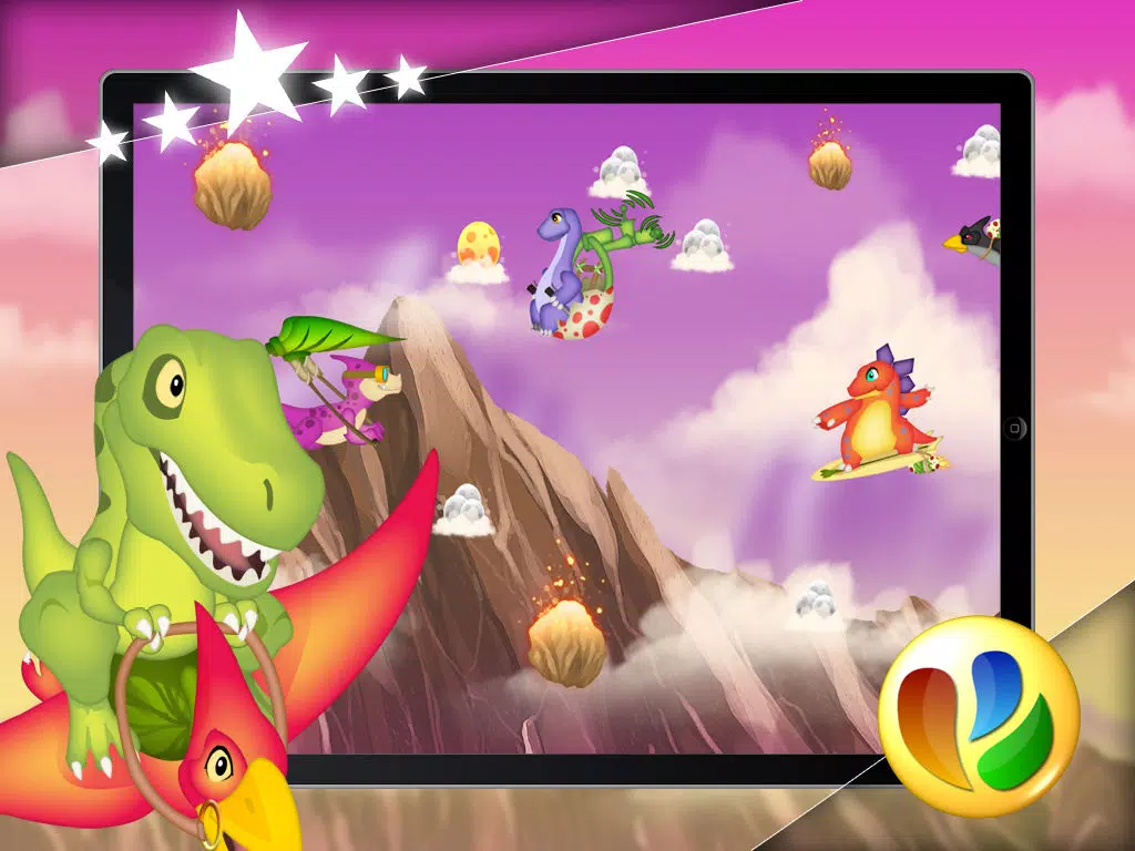 صور Dinosaur Adventure – Free Fun Dino Game iPad 