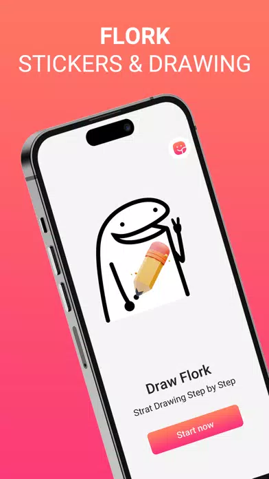 Tangkapan layar Flork Stickers & Drawing