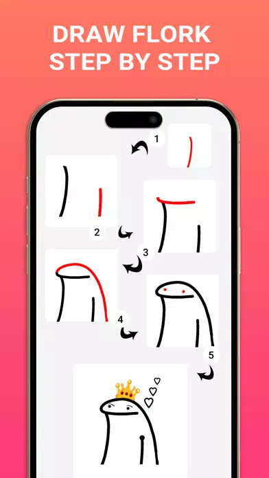 Tangkapan layar Flork Stickers & Drawing
