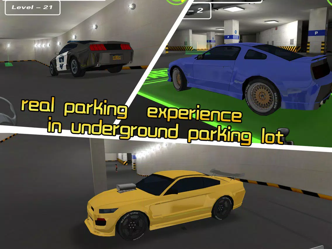 Parking 3D:Underground iPad Screenshots