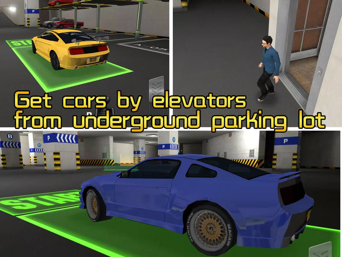 Parking 3D:Underground iPad Screenshots