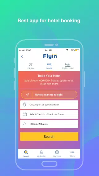 Flyin.com - Flights & Hotels Screenshots