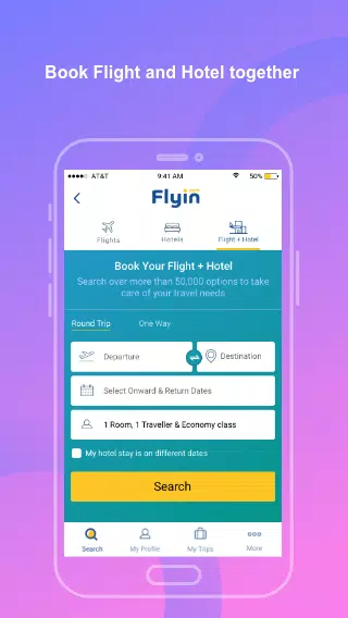 Flyin.com - Flights & Hotels Screenshots