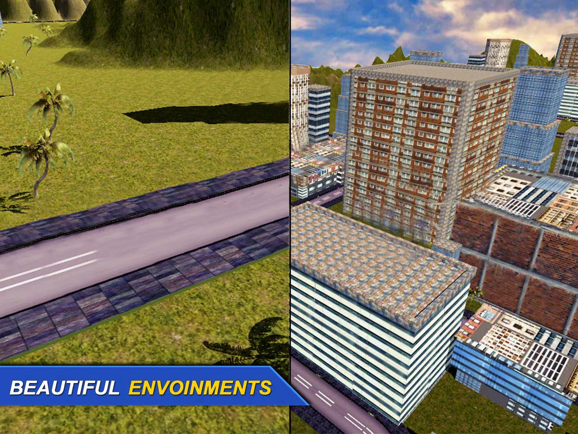 Zrzuty ekranu Flying Ambulance Flight Pilot Simulator 3D iPad 