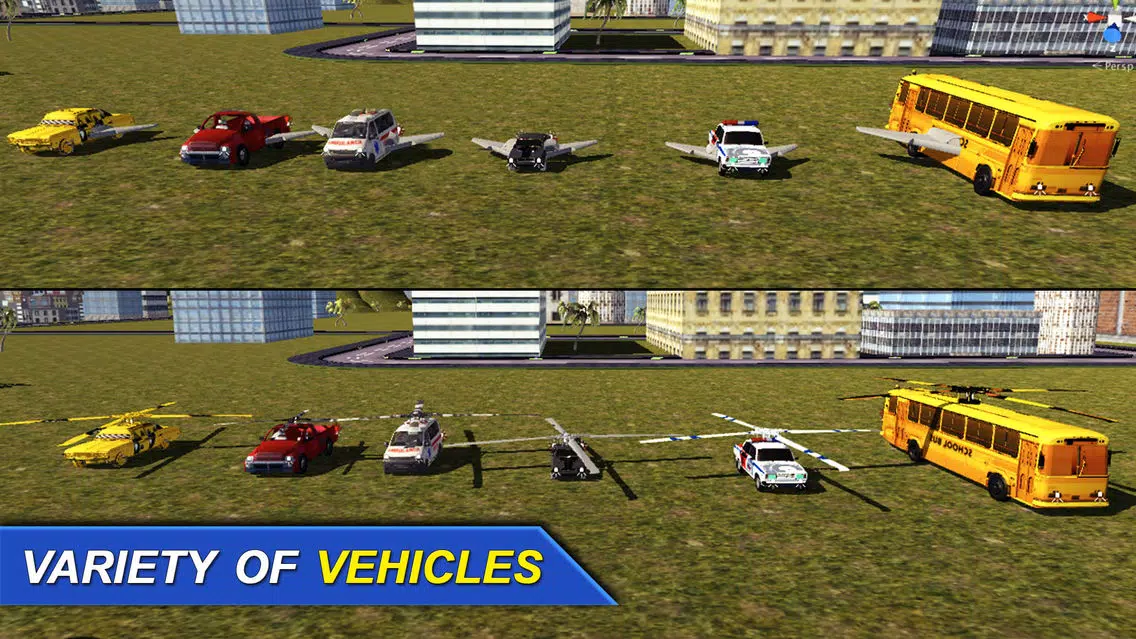 Zrzuty ekranu Flying Ambulance Flight Pilot Simulator 3D