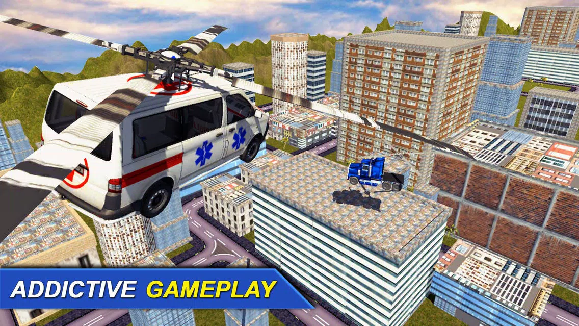 Zrzuty ekranu Flying Ambulance Flight Pilot Simulator 3D