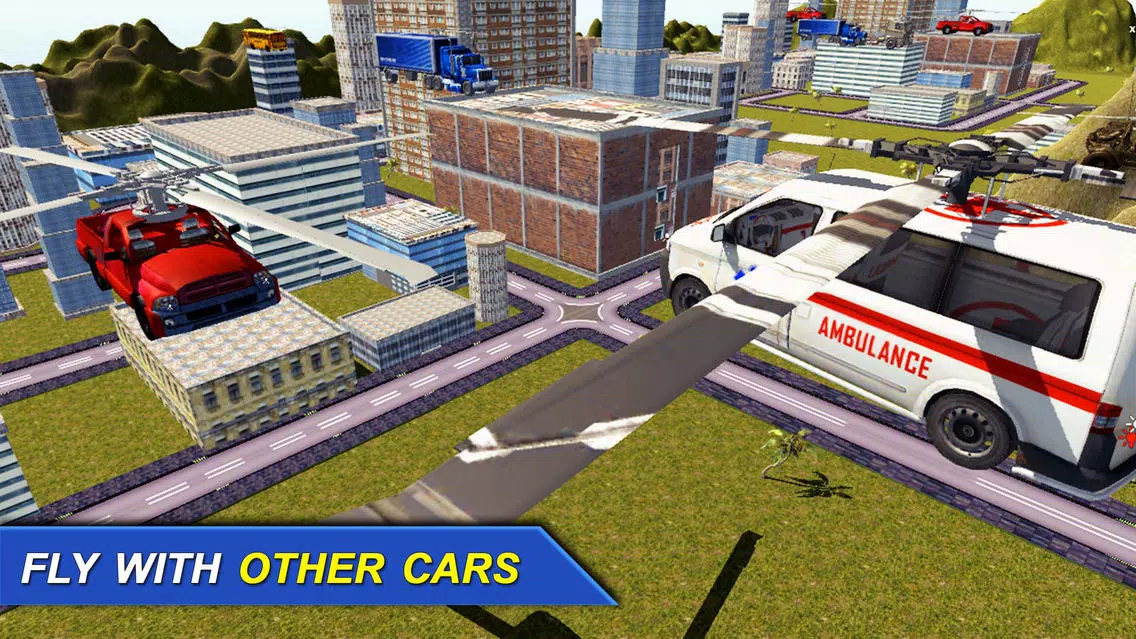 Zrzuty ekranu Flying Ambulance Flight Pilot Simulator 3D